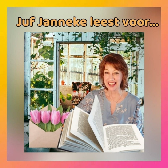 Juf Janneke leest verhaaltjes voor